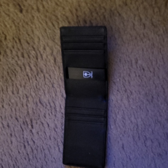 Black Money clip wallet - Picture 2 of 3